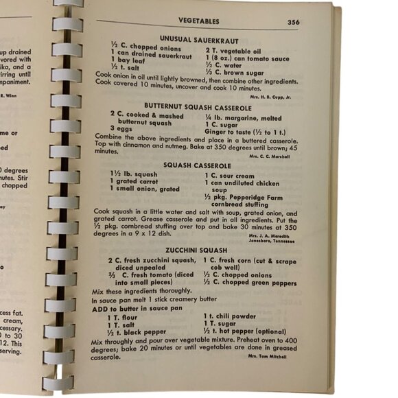 Smoky Mountain Magic Cookbook 1970 Junior Service League Johnson City TN Spiral - Picture 13 of 16